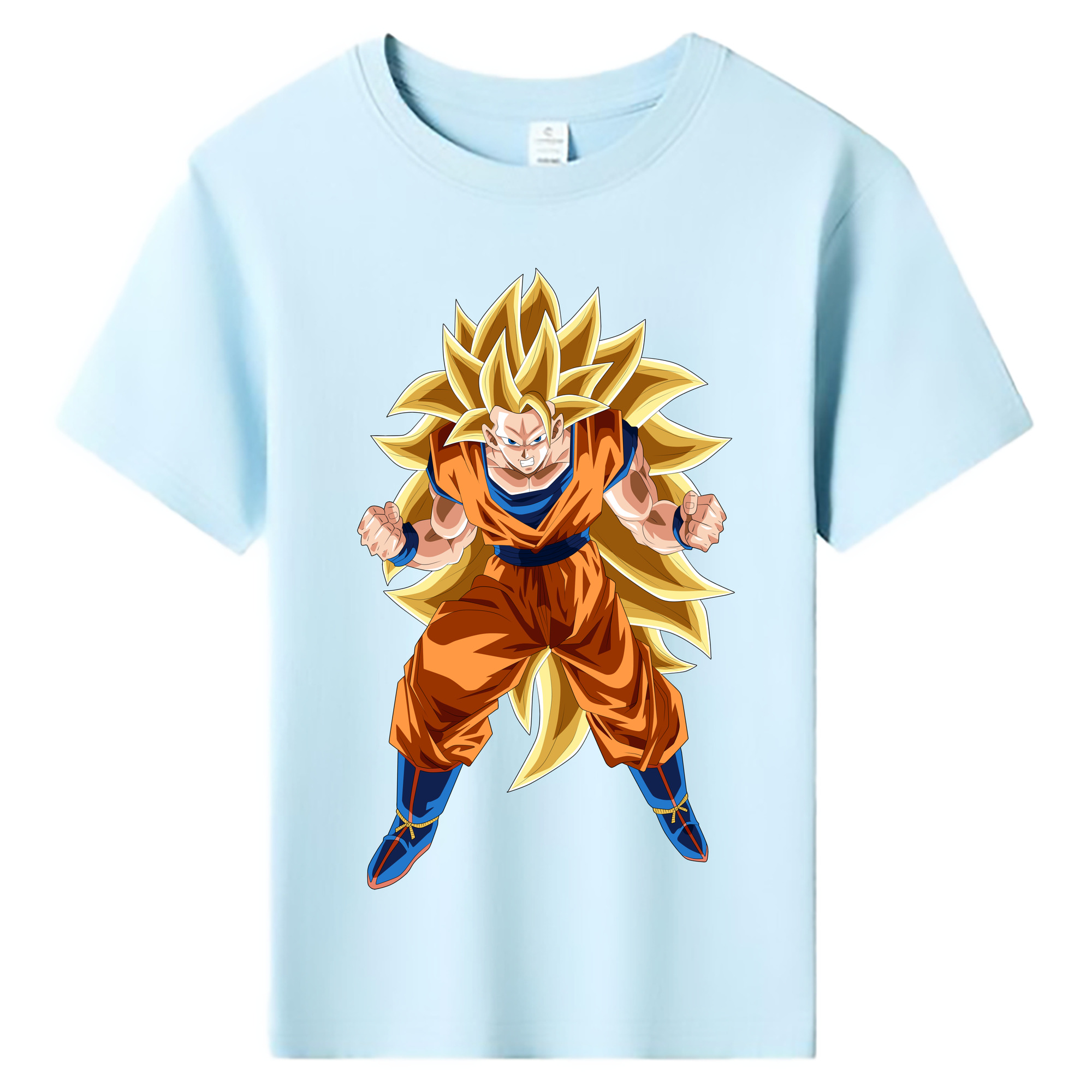 （画像用） ドラゴンボール 孫悟空（そん ごくう）Son Goku カカロット DRAGON BALL Kakarotto 綿100％キッズTシャツ（フロントプリント）